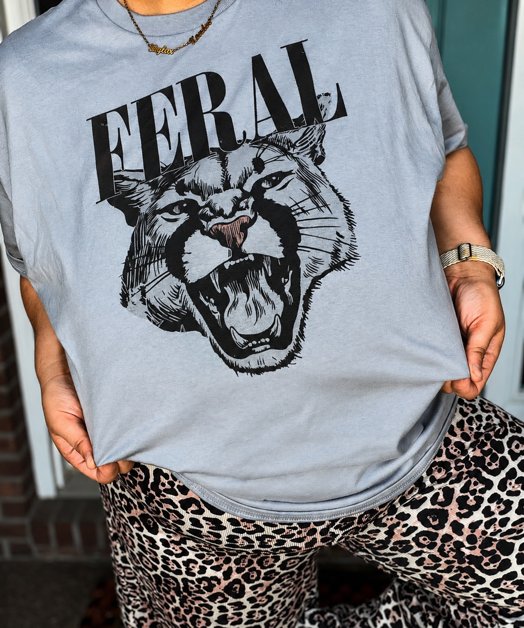 Feral Cat Graphic Tee