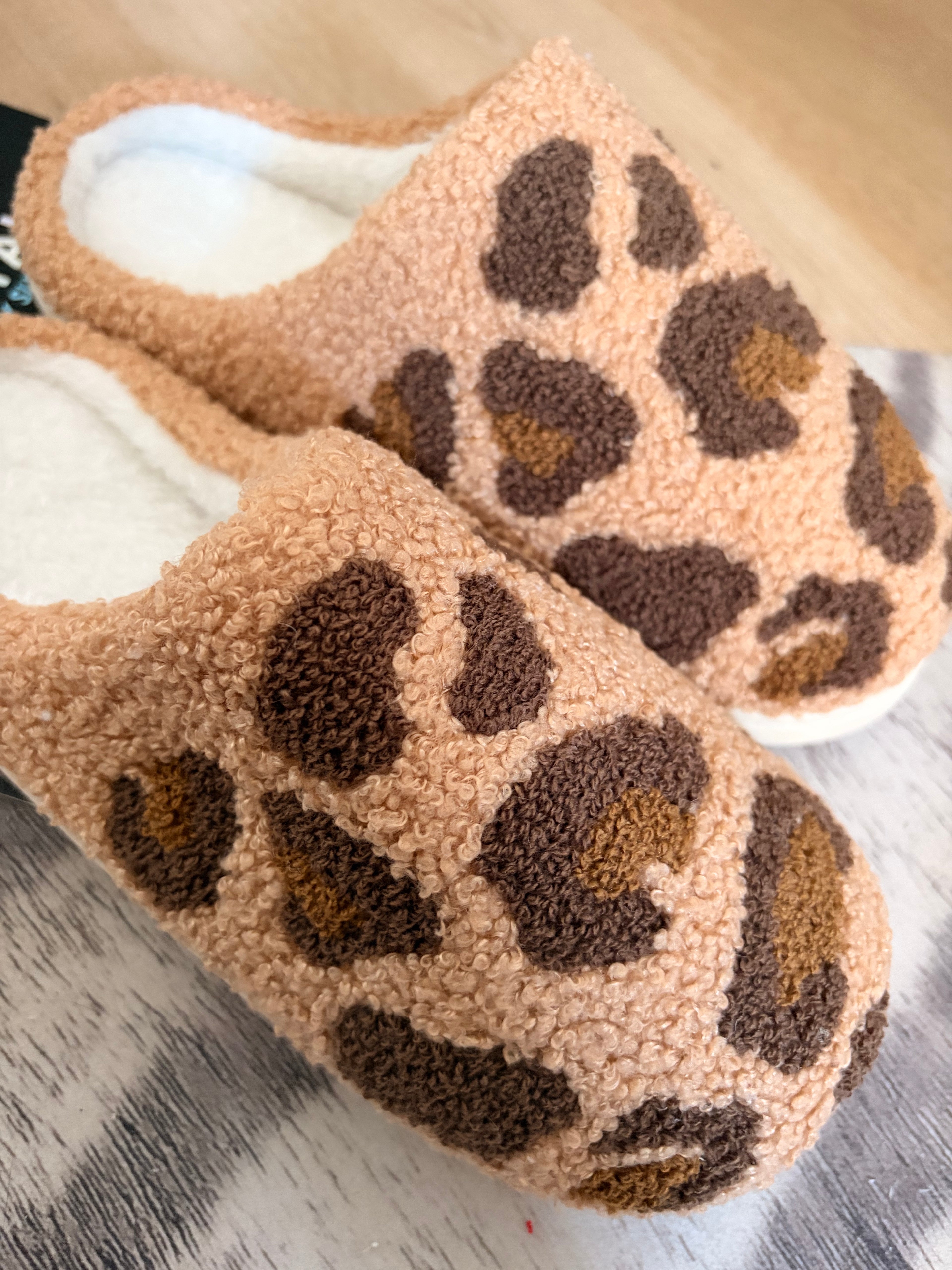 Leopard Spot Slippers