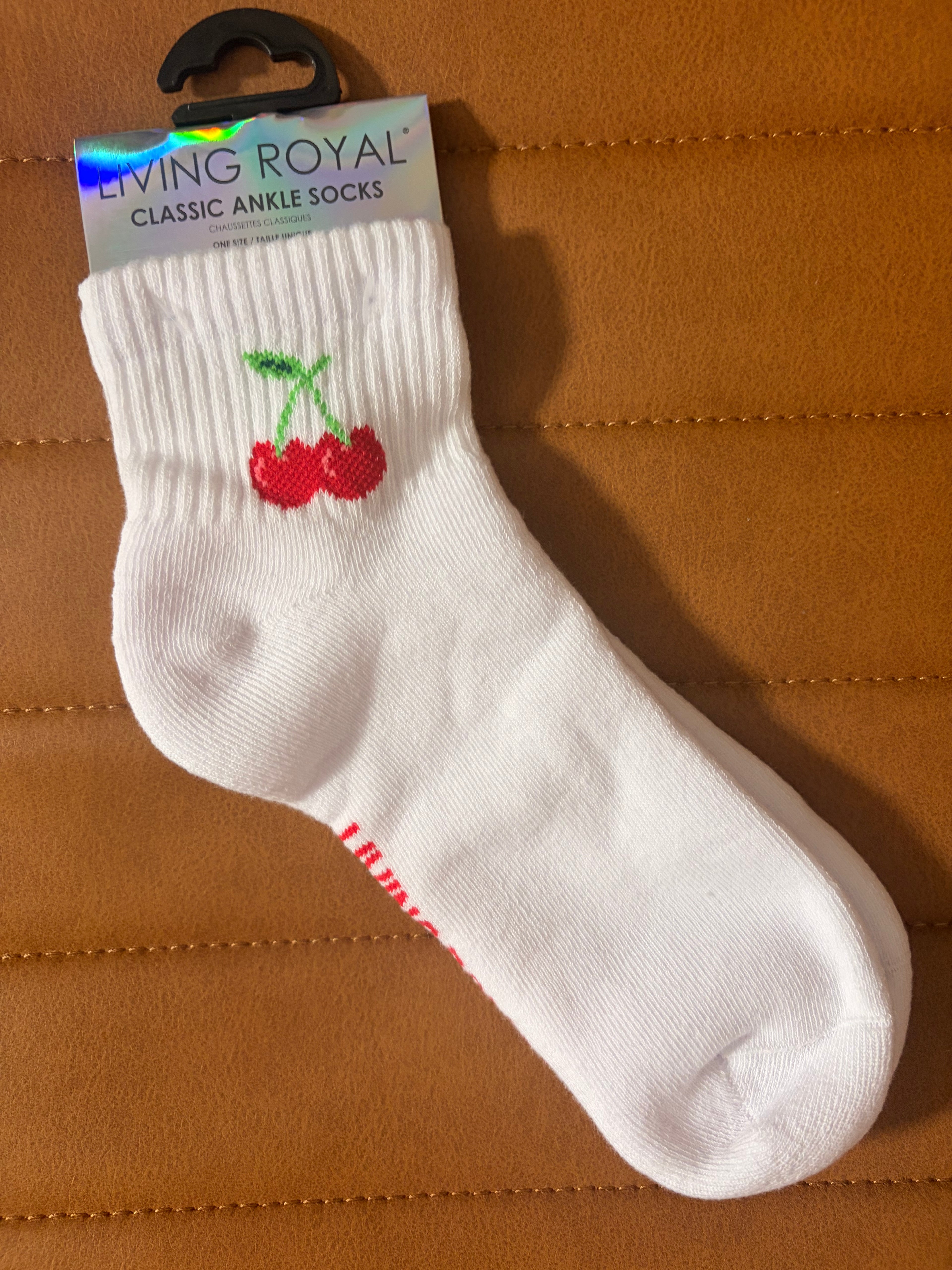 Ankle Cherry Socks