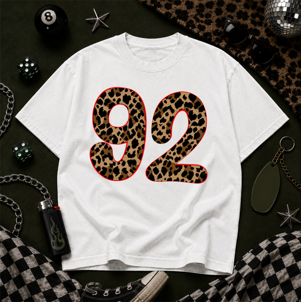 Leopard 92 Graphic Tee