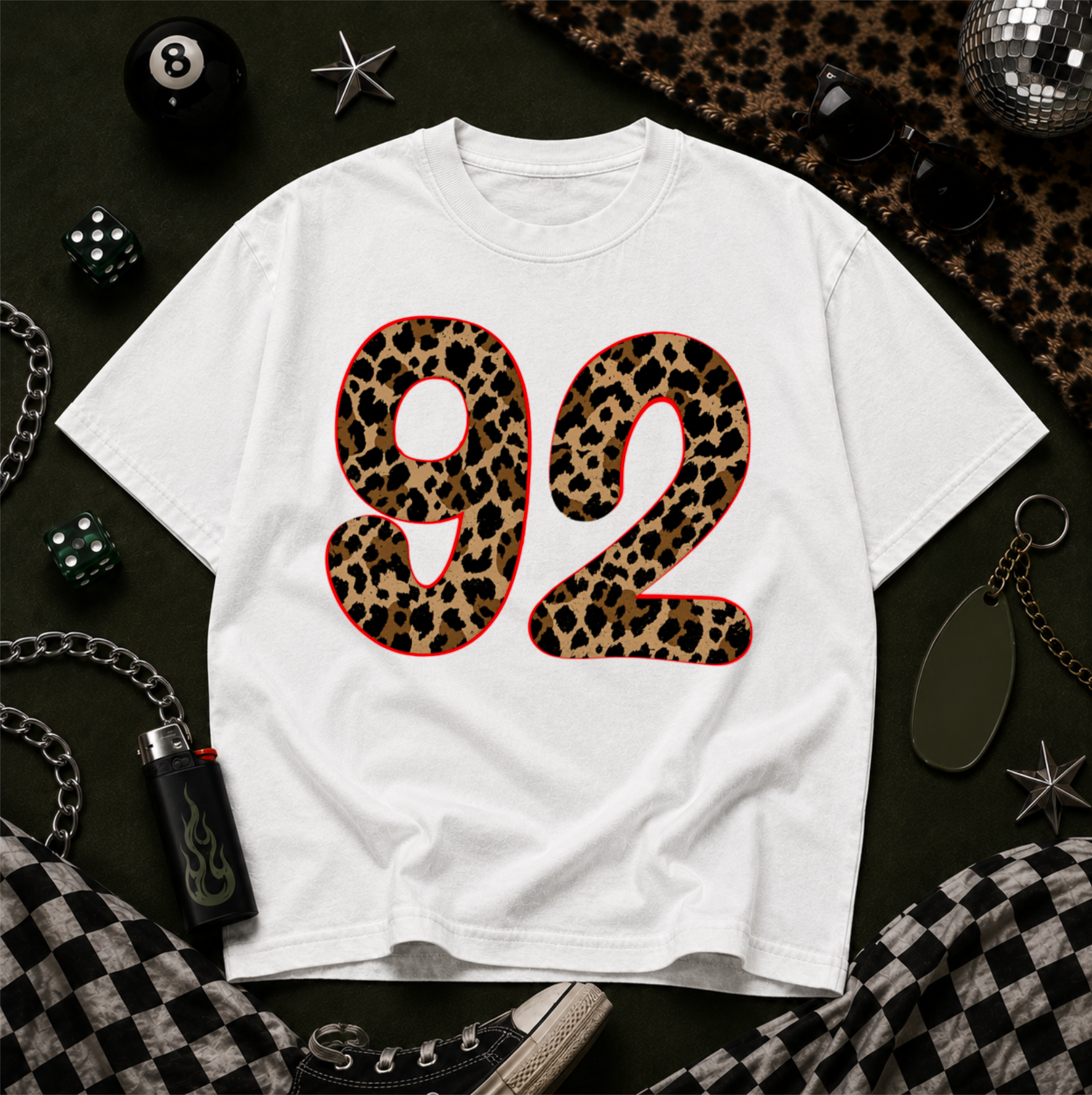 Leopard 92 Graphic Tee