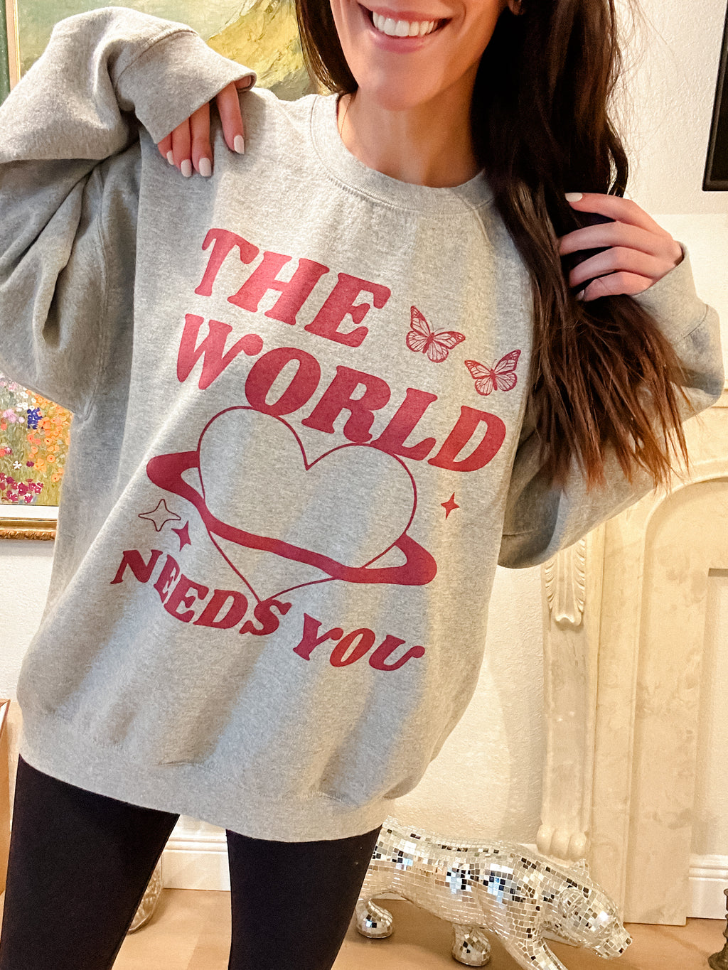 The World Needs You Graphic Top