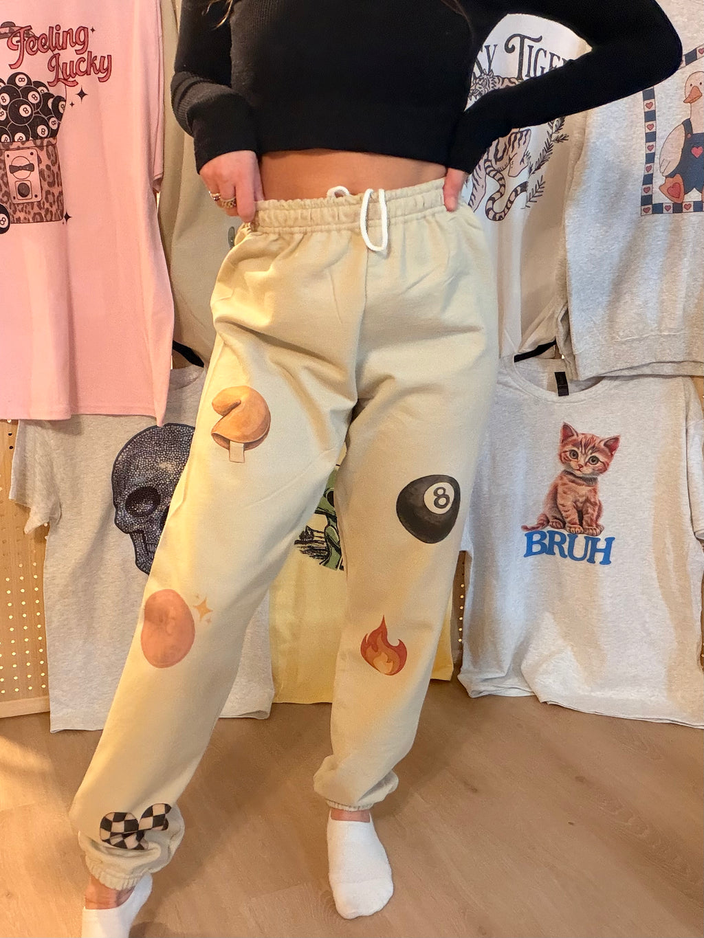 Create Your Own Sticker Vibe Sweatpants