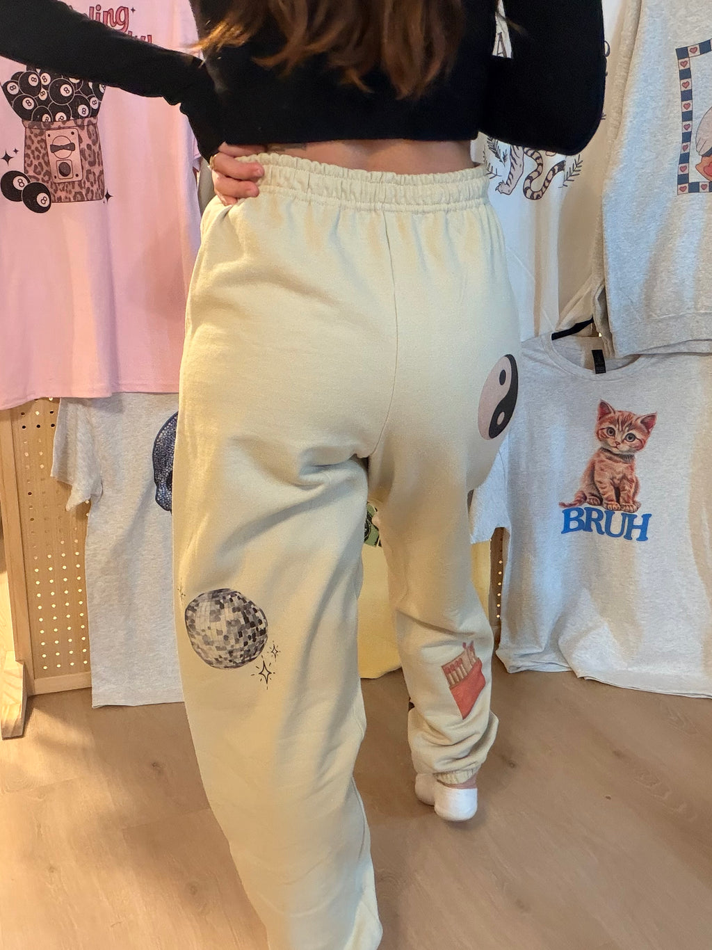 Create Your Own Sticker Vibe Sweatpants