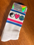 Peace Love Crew Socks