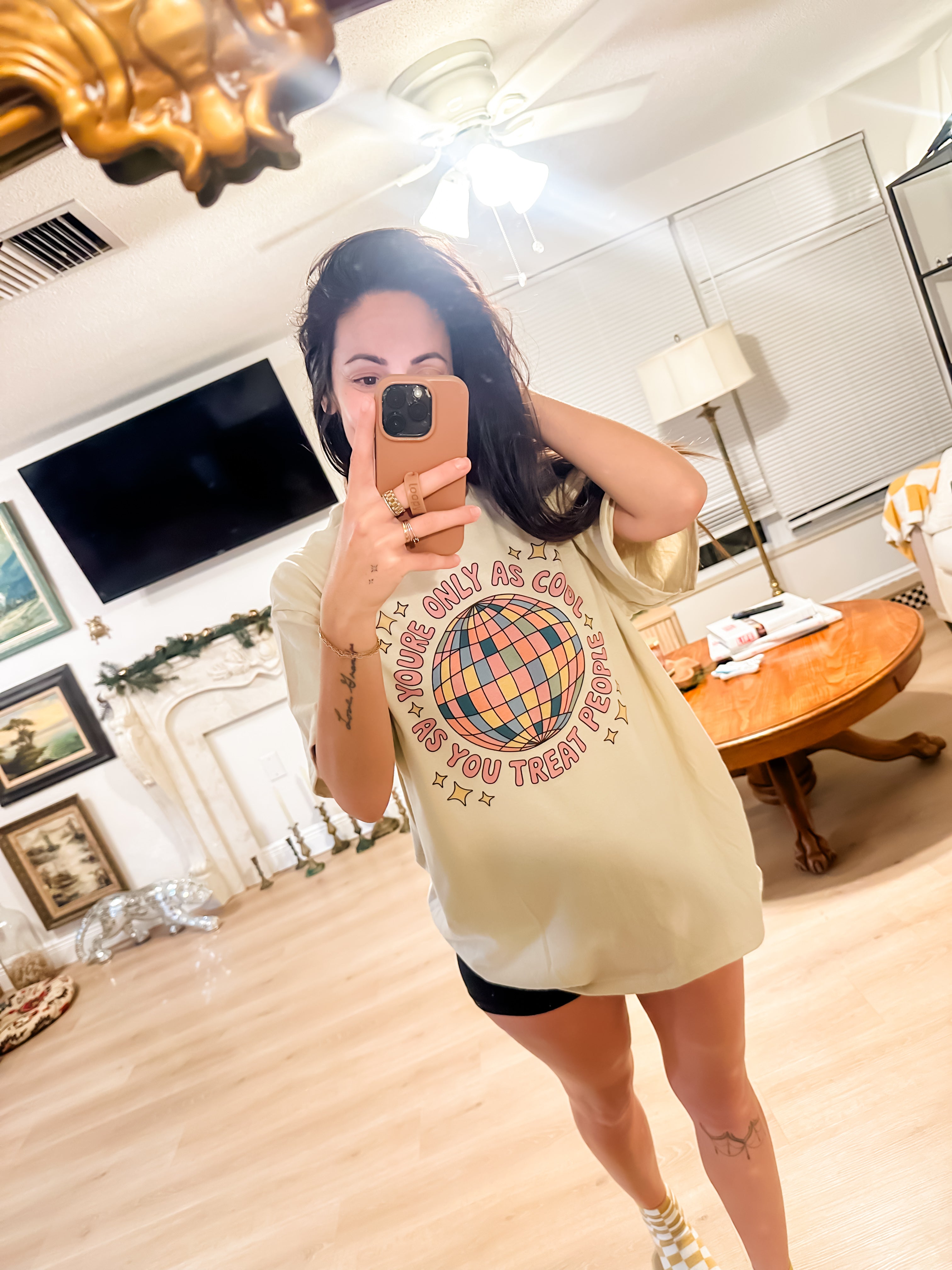 Treat People Graphic Top