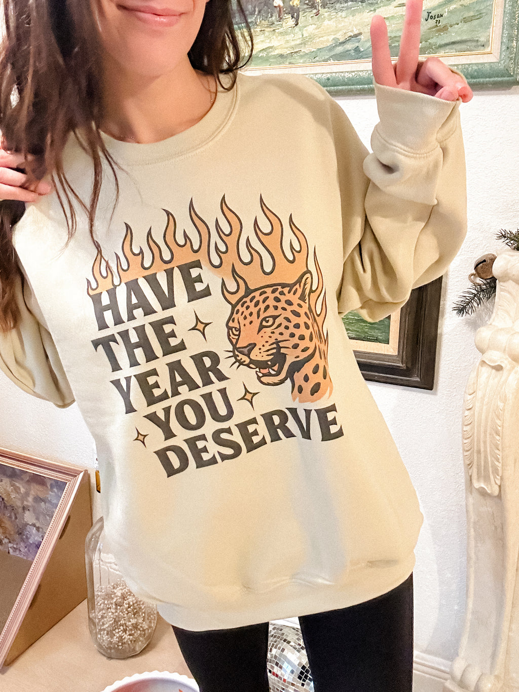Year You Deserve Graphic Top