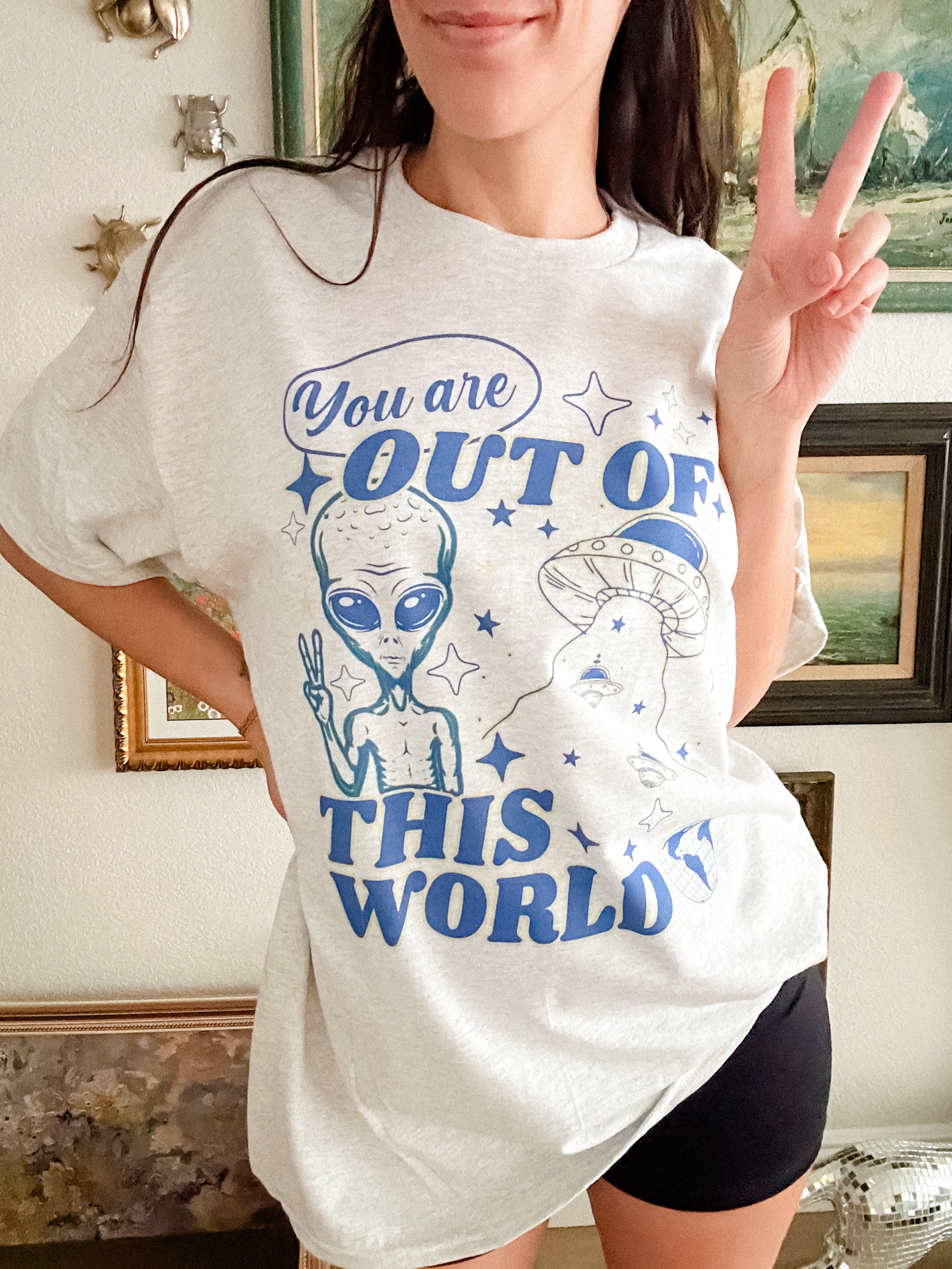 Out Of This World Graphic Top