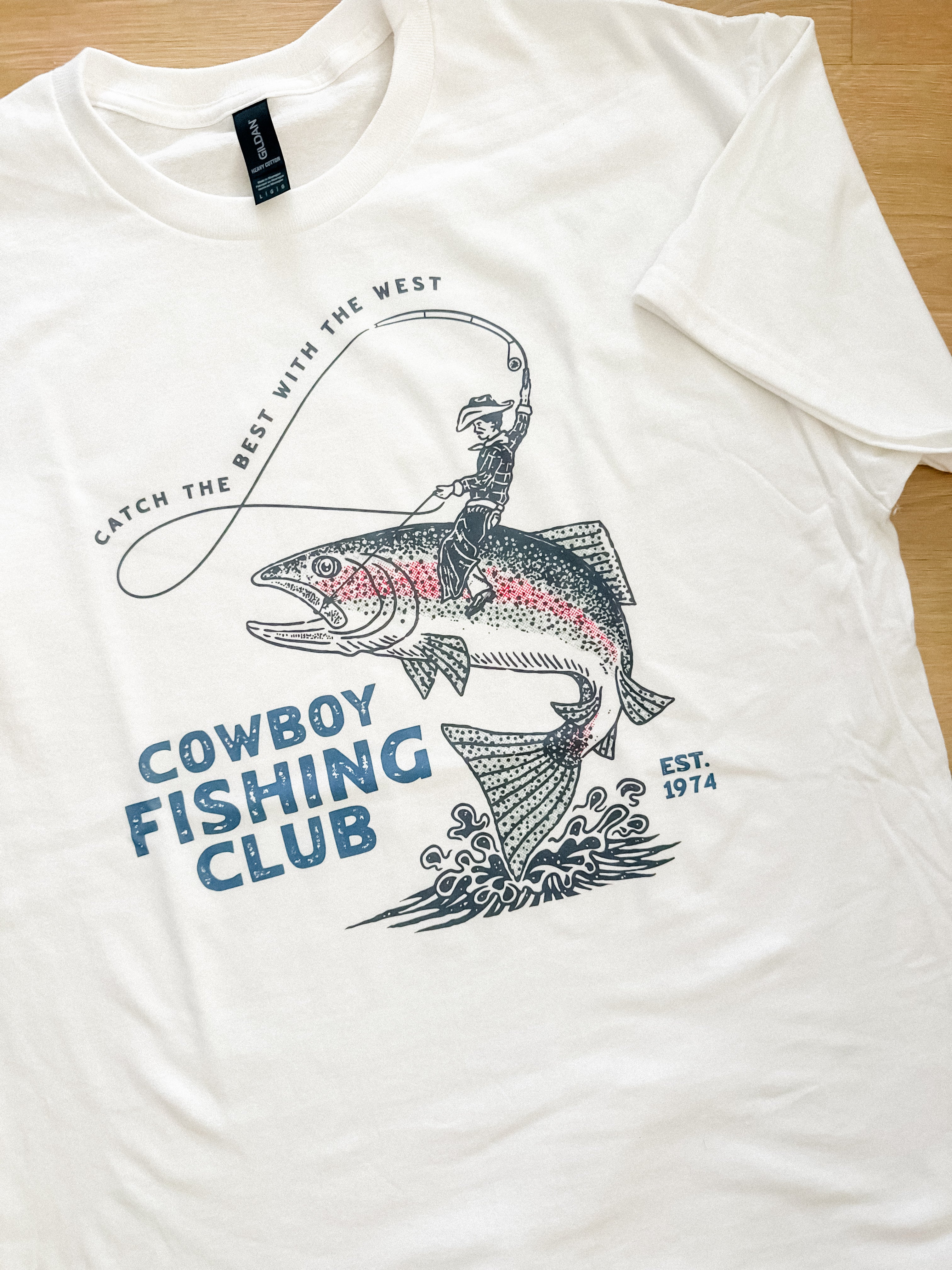 Men's Cowboy Fishing Club Graphic Tee
