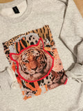 Animal Ransom Collage Graphic Top