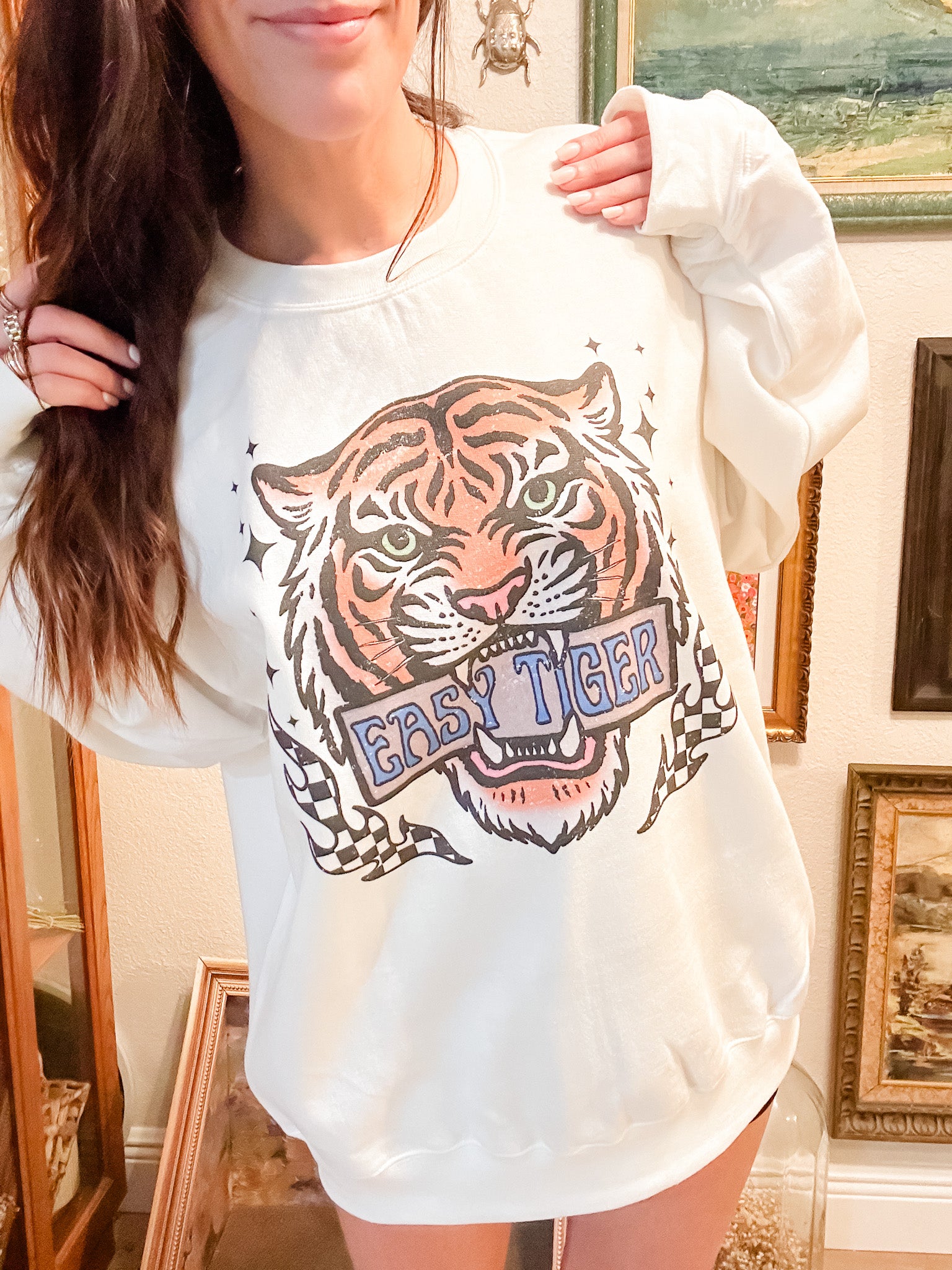 Easy Tiger Graphic Top