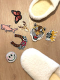 CREATE YOUR OWN PATCH SLIPPERS!!