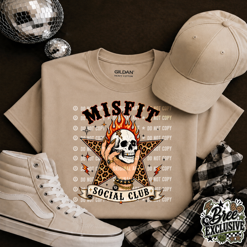 Misfit Club Graphic Tee
