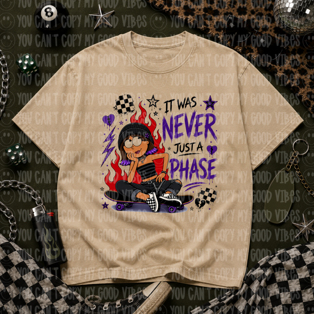 Never A Phase Graphic Tee