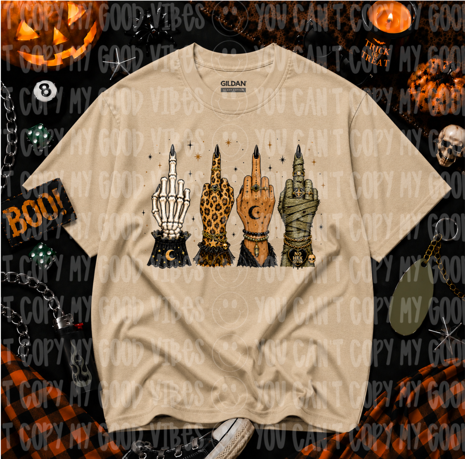 Spooky Hands Graphic Tee