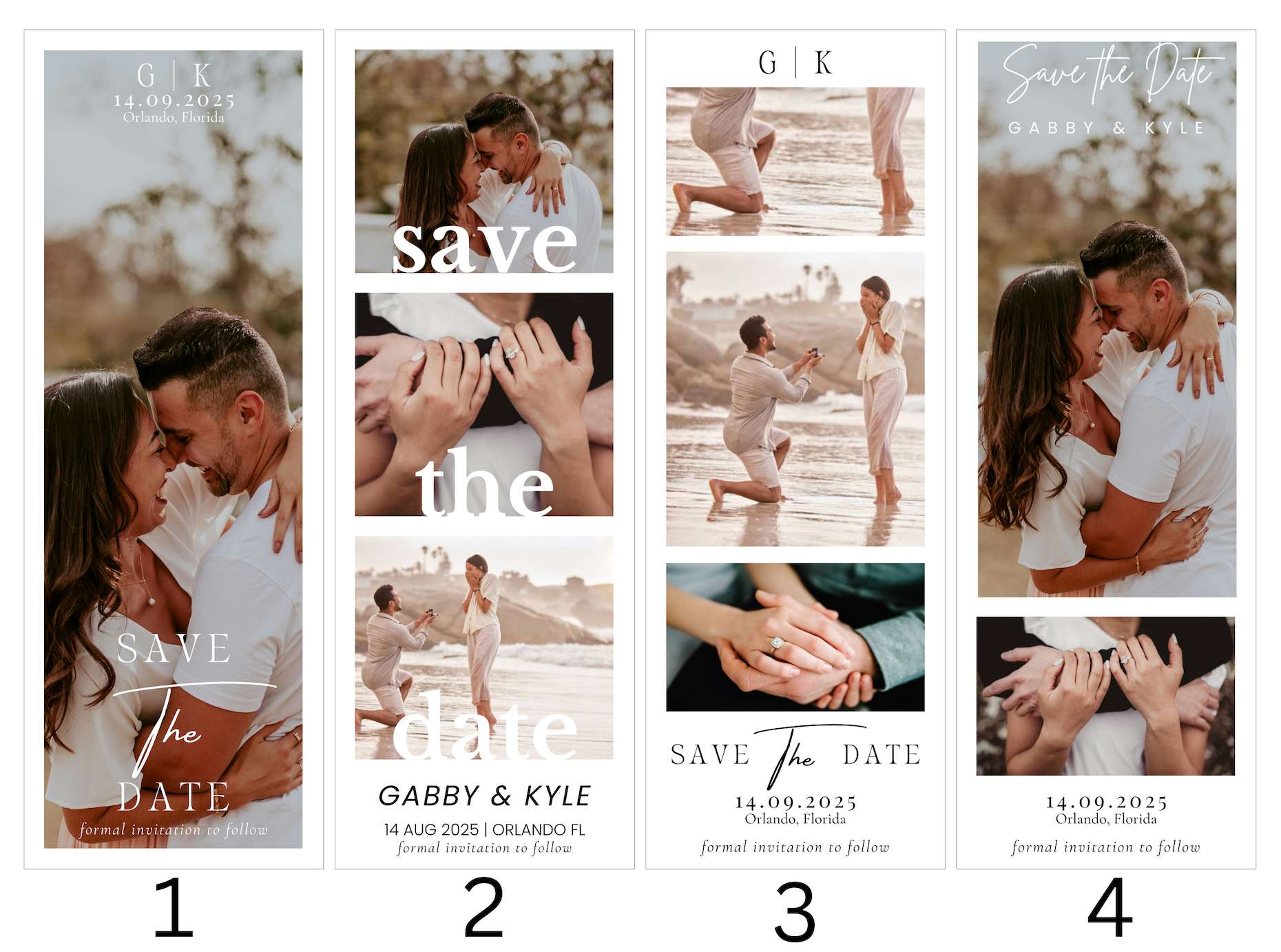 Save The Date Magnets