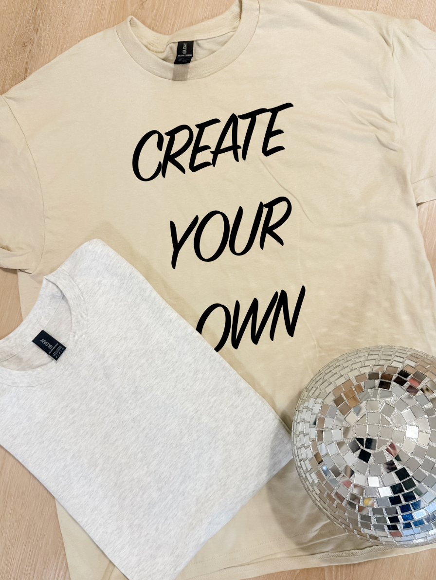 CREATE YOUR OWN Graphic Top