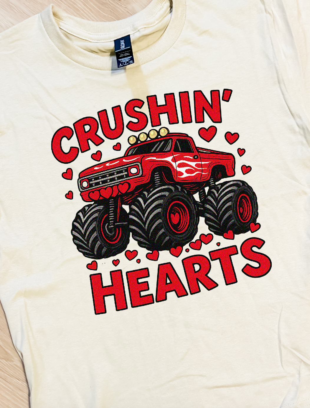 Youth Crushin' Hearts Graphic Tee