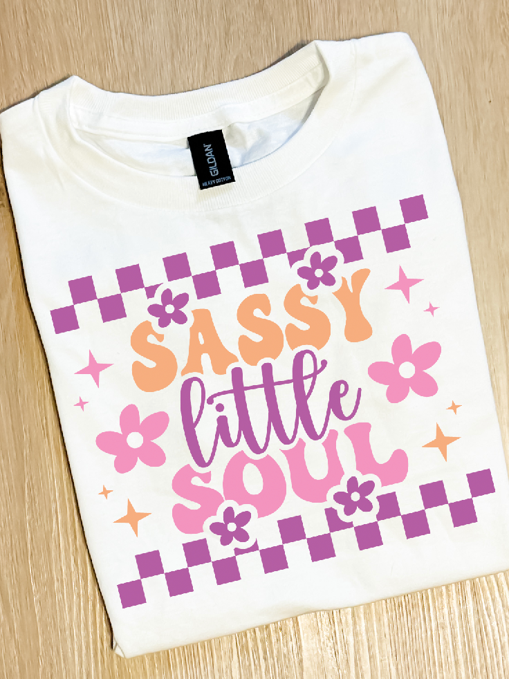 Youth Sassy Little Soul Graphic Tee