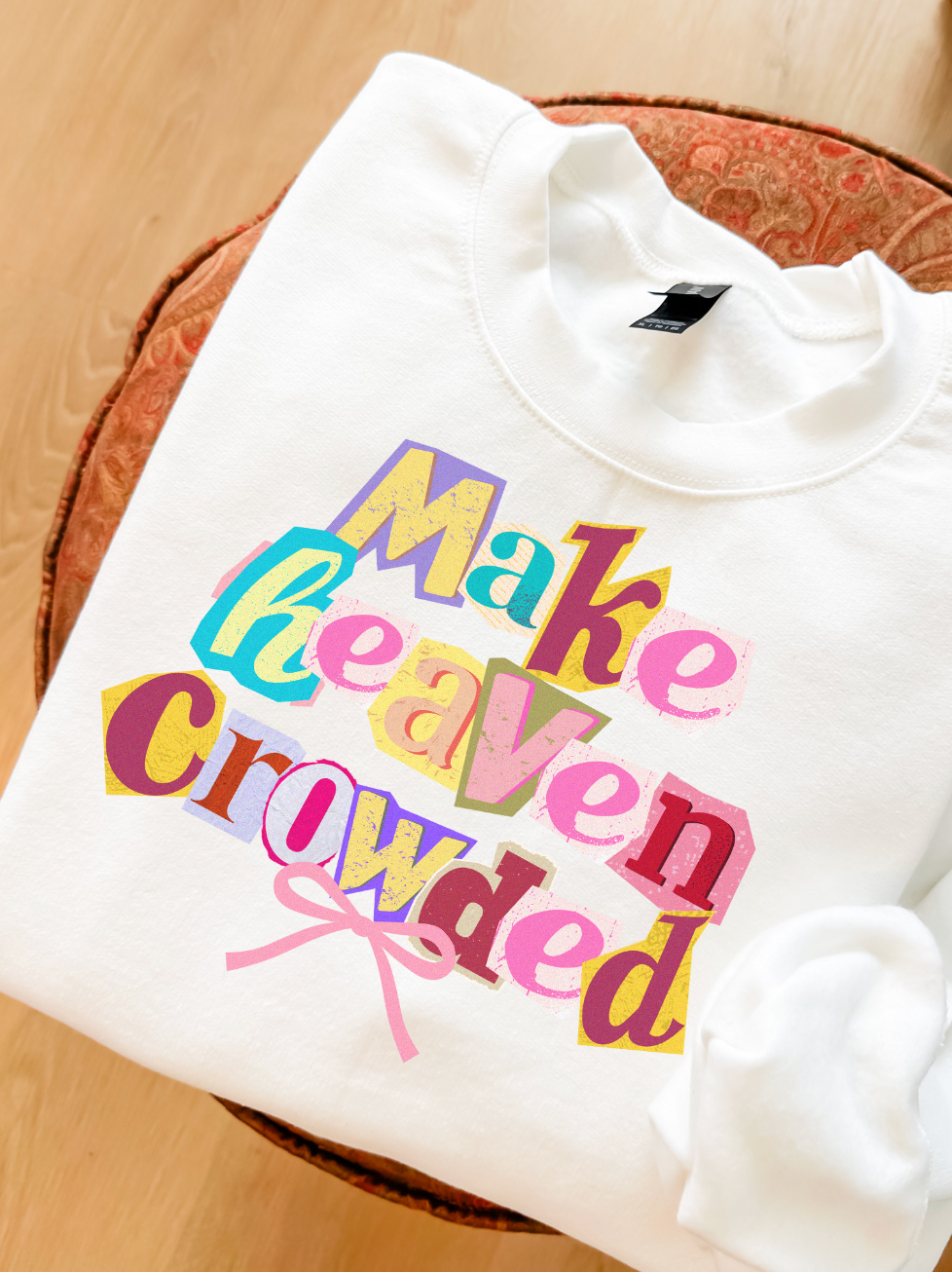 Make Heaven Crowded Graphic Top