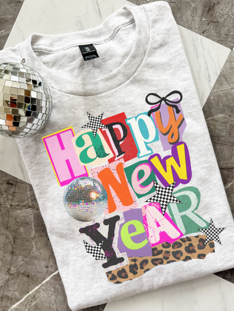 New Year Magazine Graphic Top