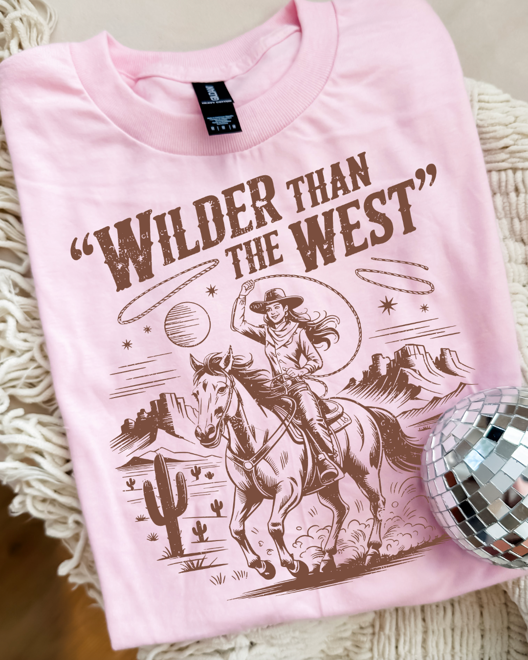 Wilder Than The West Graphic Top