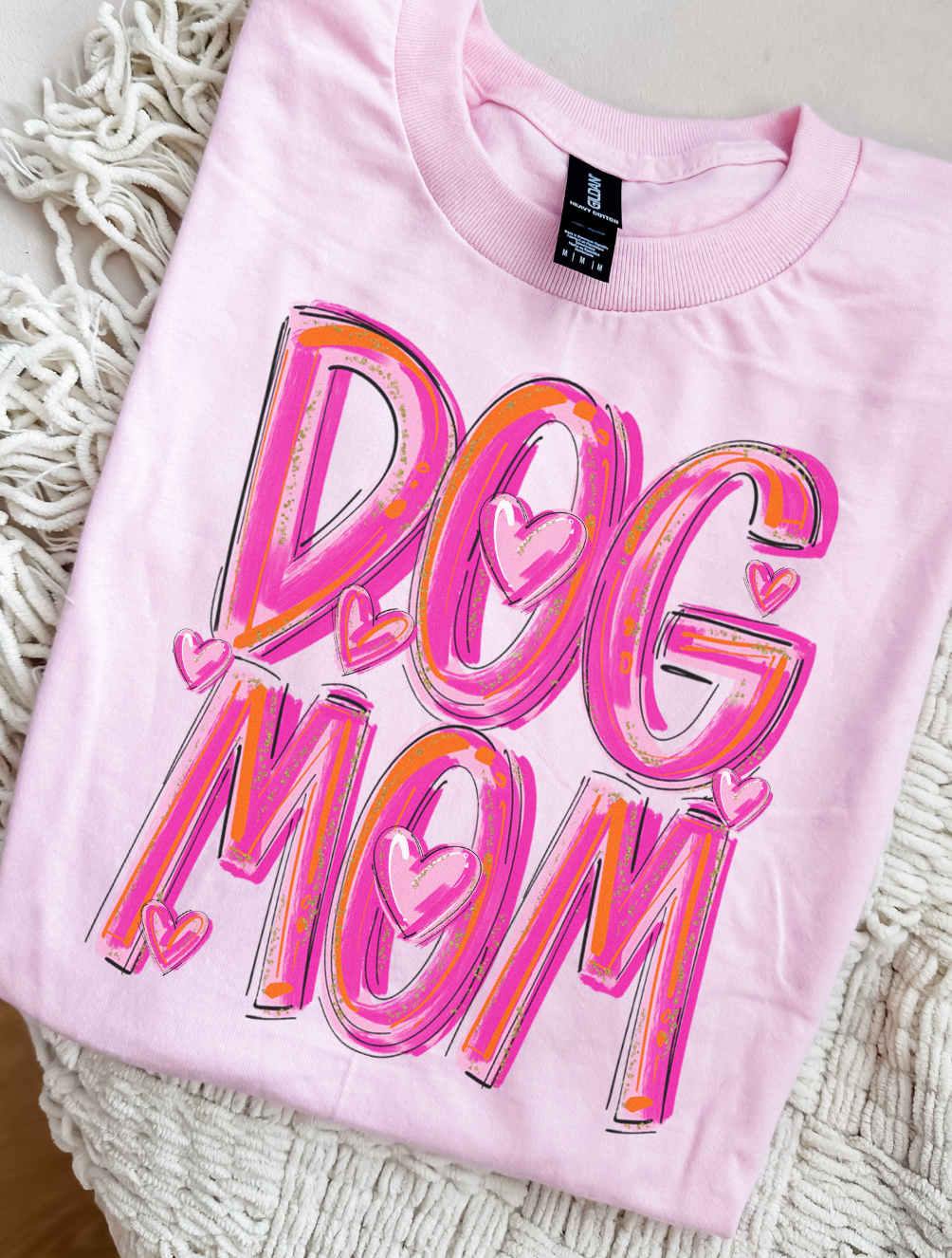 Dog Mom Graphic Top