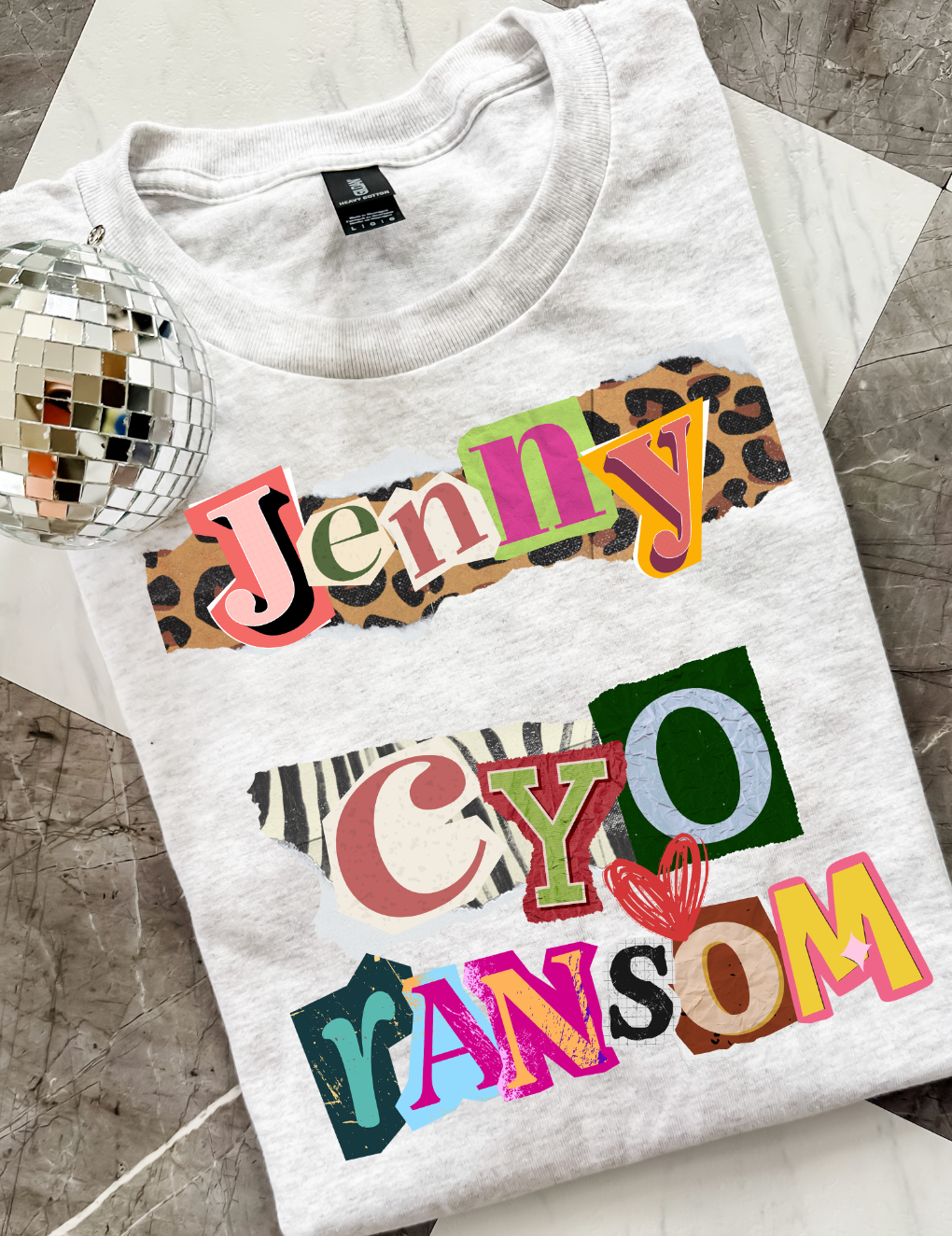 CREATE YOUR OWN Graphic Top