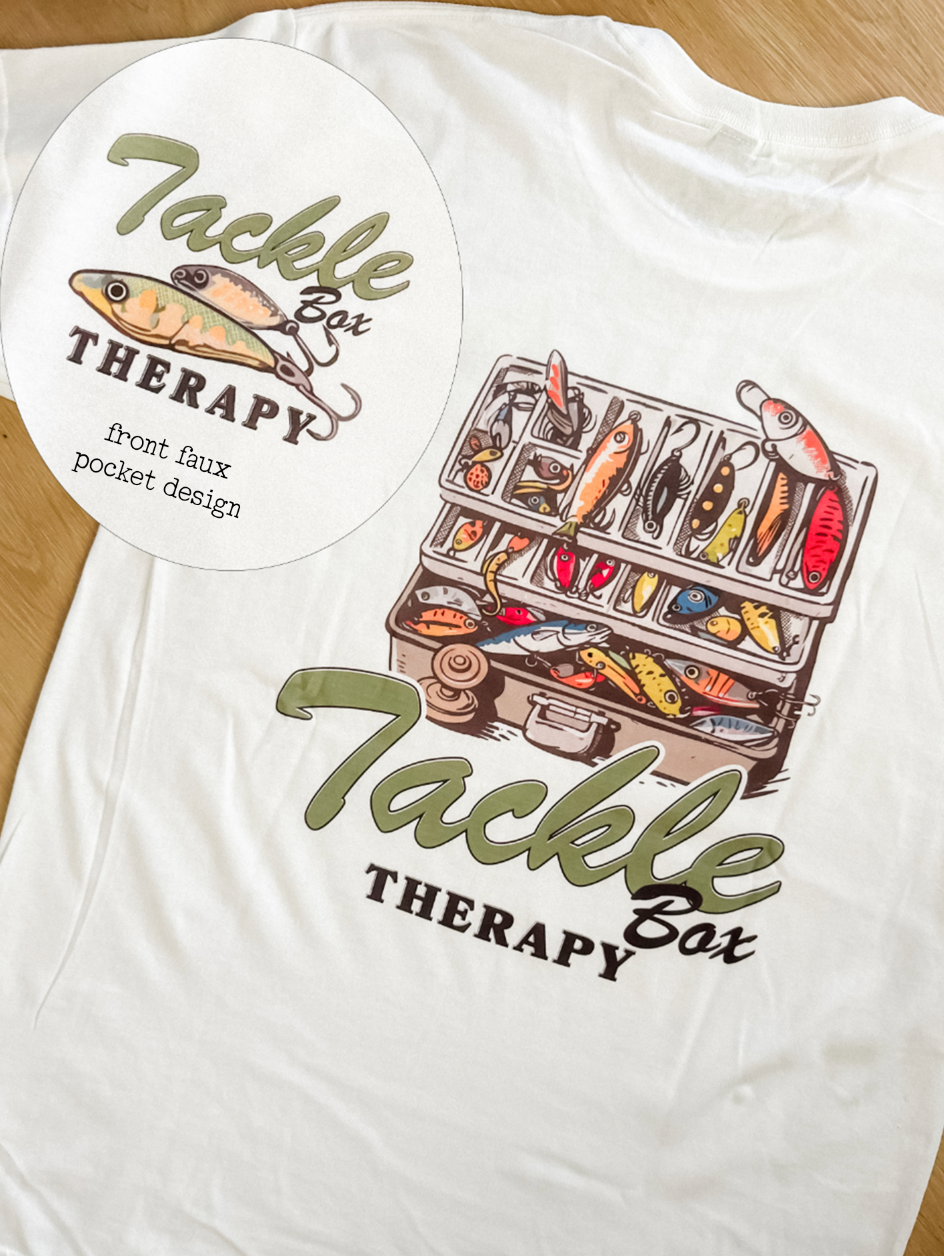 Men's Tackle Box Therapy Graphic Tee