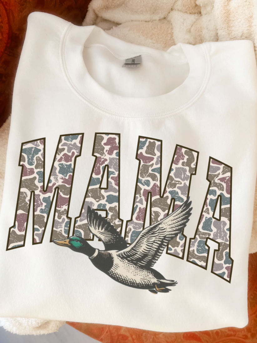 Duck Mama Graphic Top