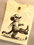 Cowboy Kitty Graphic Top