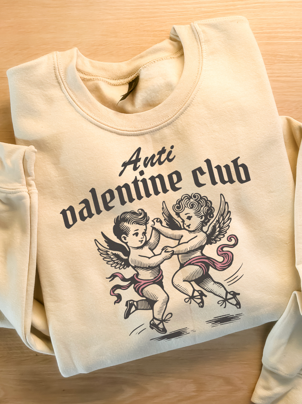 Anti Valentine Club Graphic Top