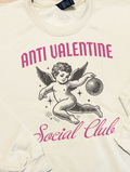 Social Club Anti Valentine Cupid Graphic Top