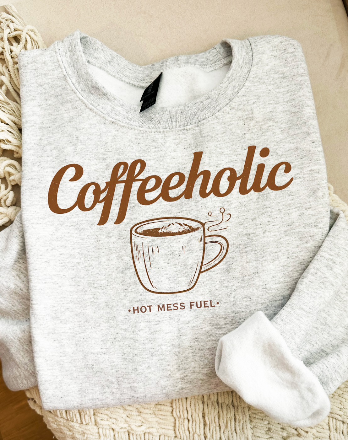 Coffeeholic Graphic Top