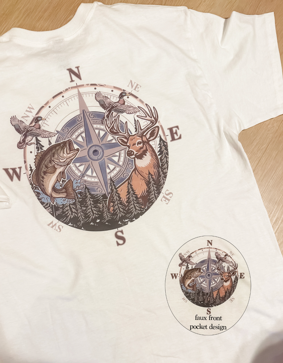 Men's Compass Graphic Tee