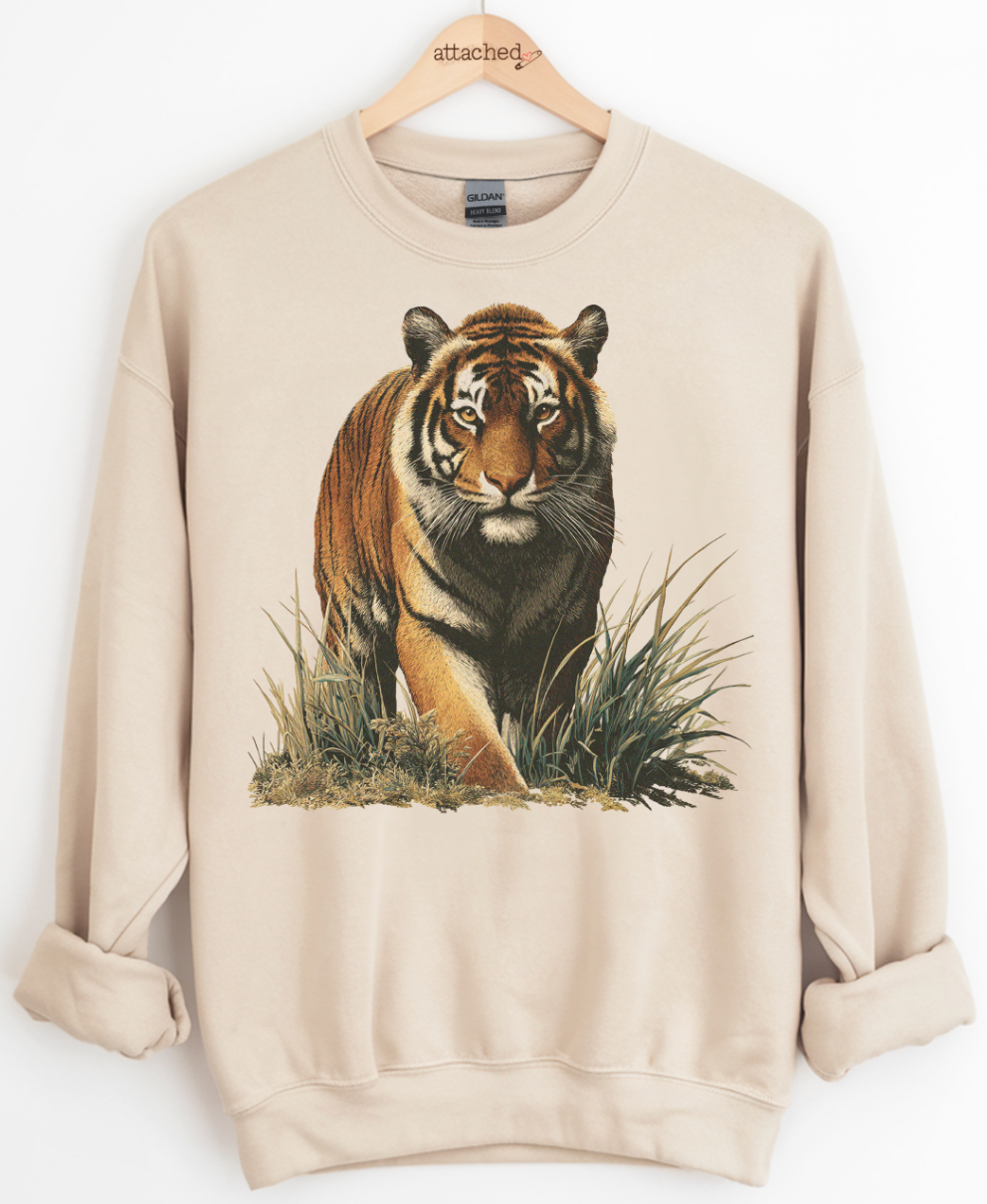 Real Tiger Graphic Top
