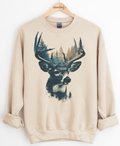Men's Deer Head Graphic Tee
