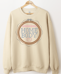 Vintage Homebody Embroidery Hoop Graphic Top
