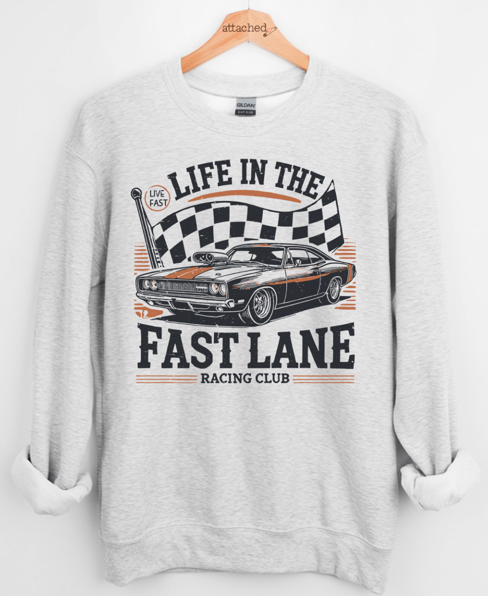 Fast Lane Racing Club Car Graphic Top