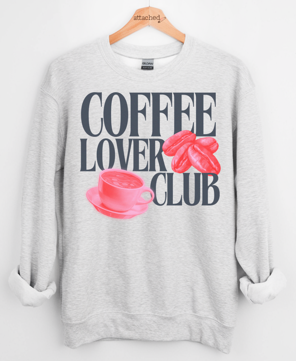 Coffee Lover Club Graphic Top