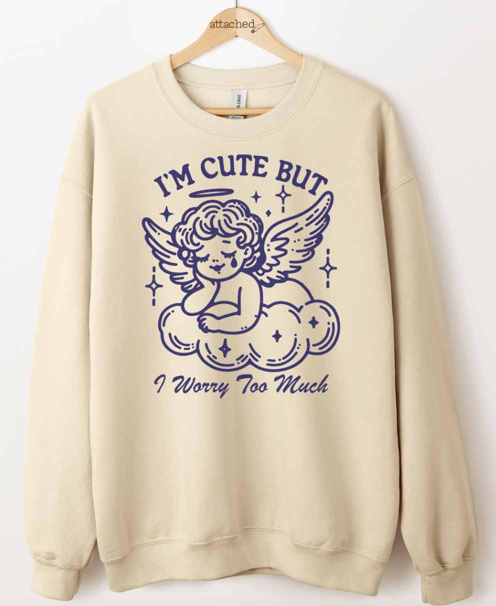 I Worry Too Much Graphic Top