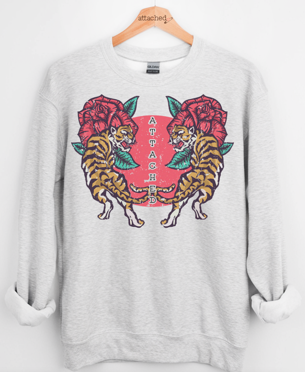 Attached Tigers Graphic Top