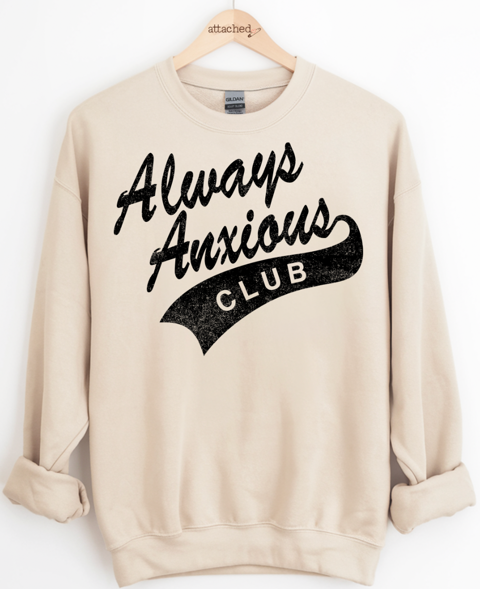 Always Anxious Club Graphic Top