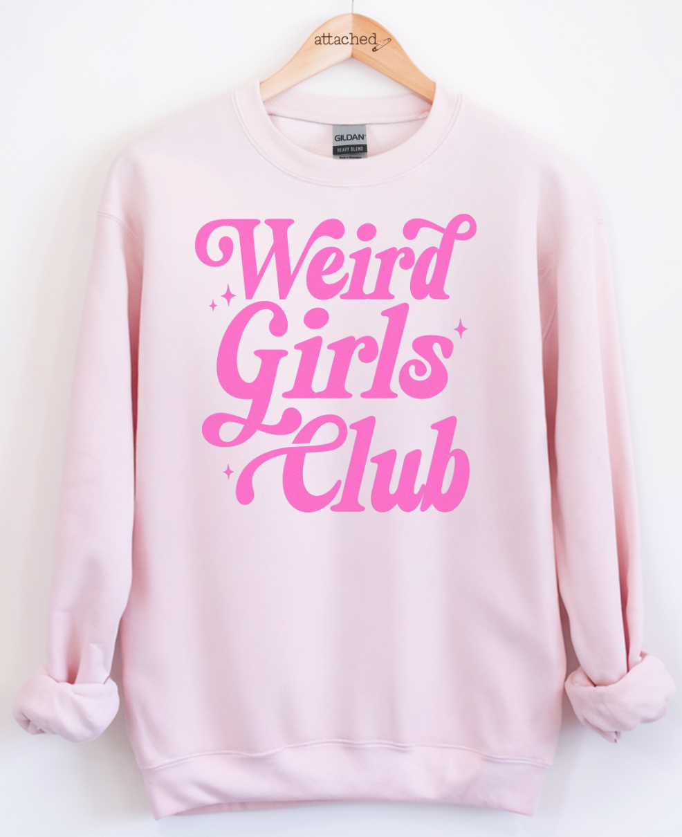 Weird Girls Club Color On Color Graphic Top