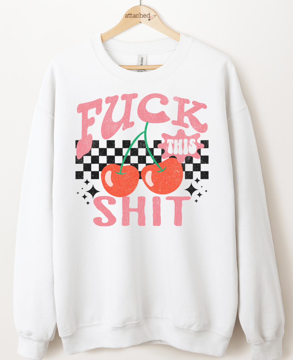Eff This Cherries Graphic Top
