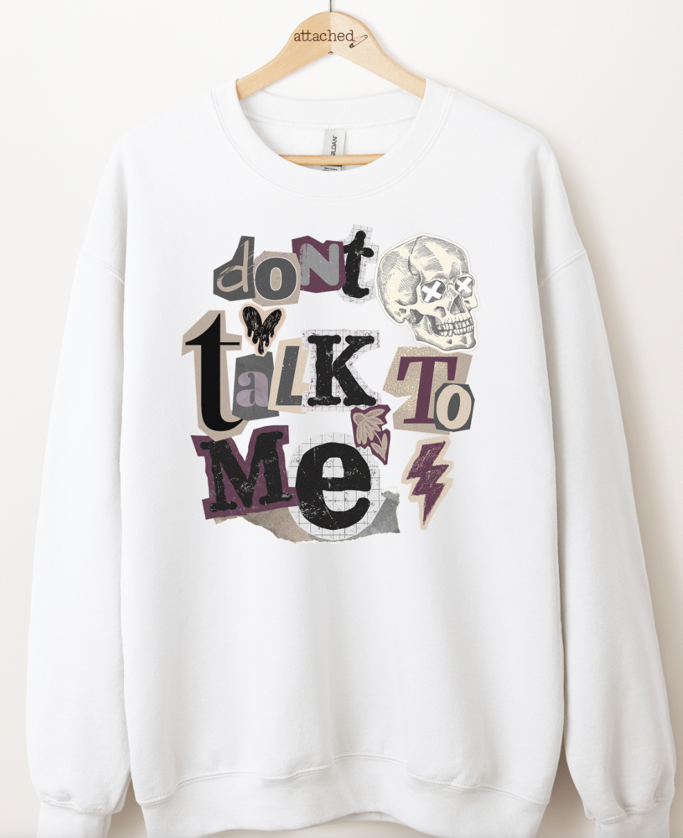 Don't Talk To Me Ransom Graphic Top
