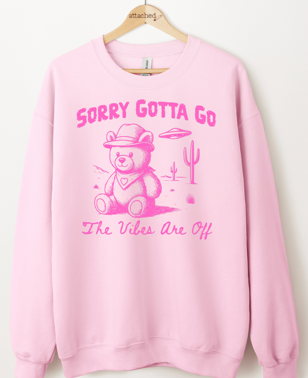 Vibes Are Off Color On Color Graphic Top