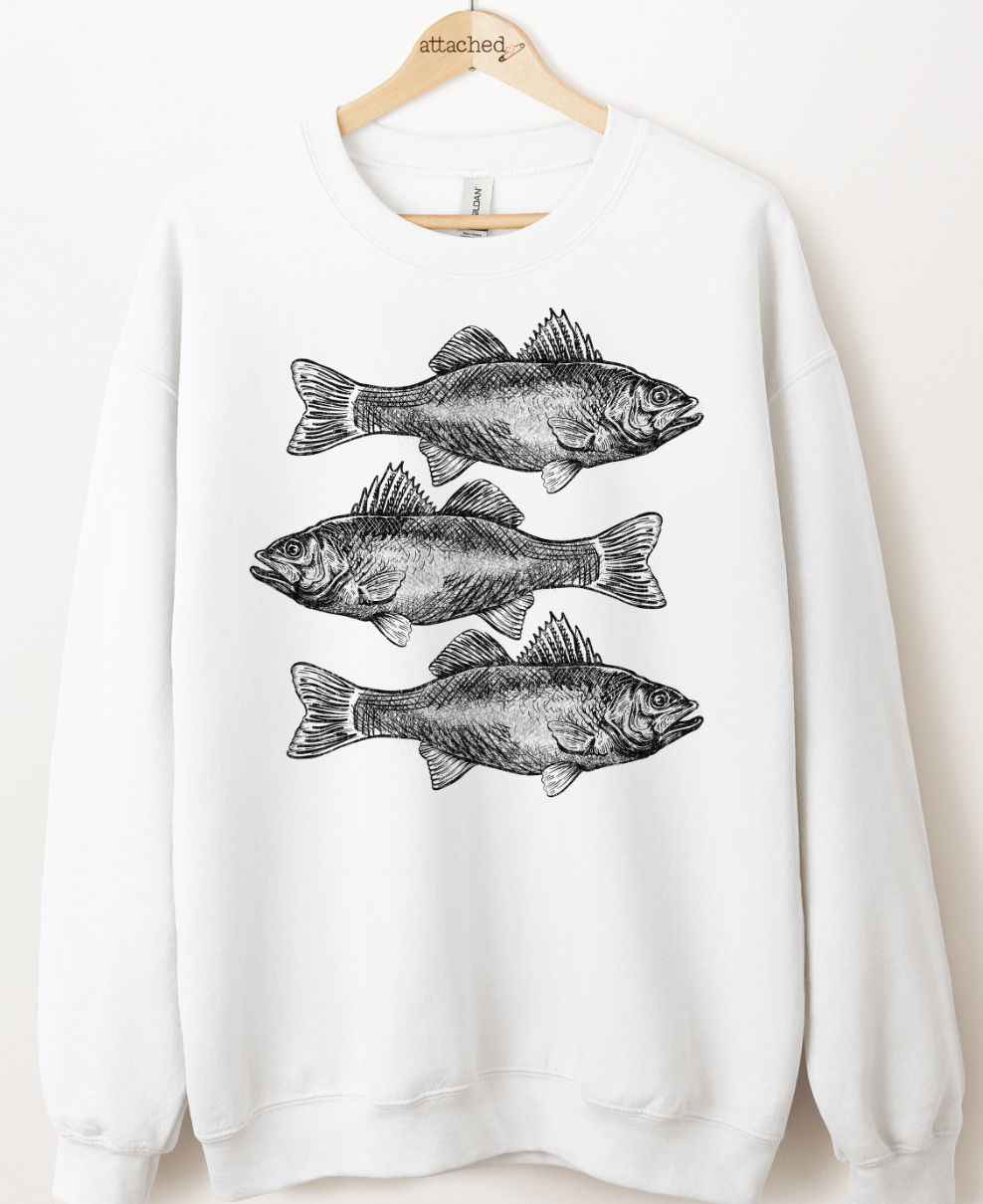 Fish Graphic Top