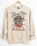 Give 'Em Skull Graphic Top
