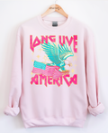 Long Live Eagle Graphic Top